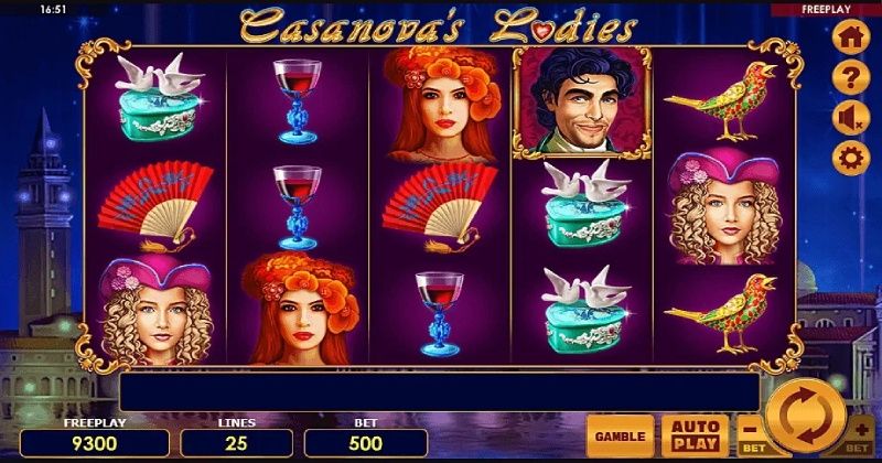 Play in Casanova’s Ladies Slot Online from Amatic for free now | www.kennycook.net