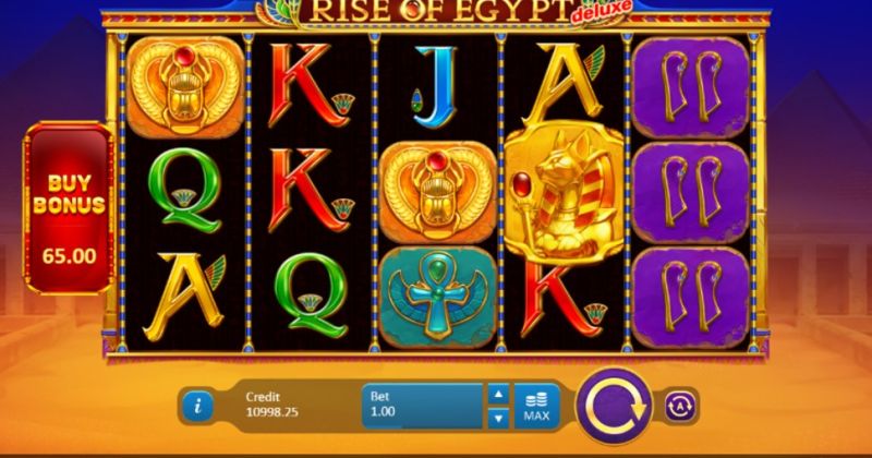 Play in Rise of Egypt: Deluxe slot online from Playson for free now | www.kennycook.net